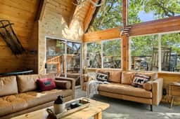 NEW A-frame 4BR w/ Hot Tub, Game Loft