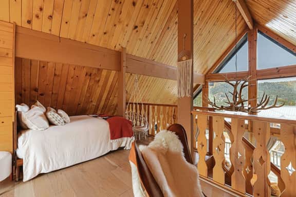 Lux A-Frame | Hot Tub, Game Room & Views